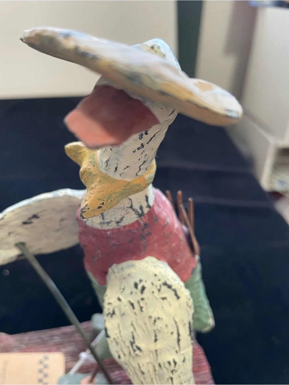 Primatives by Kathy rustic design farmer duck on a cart